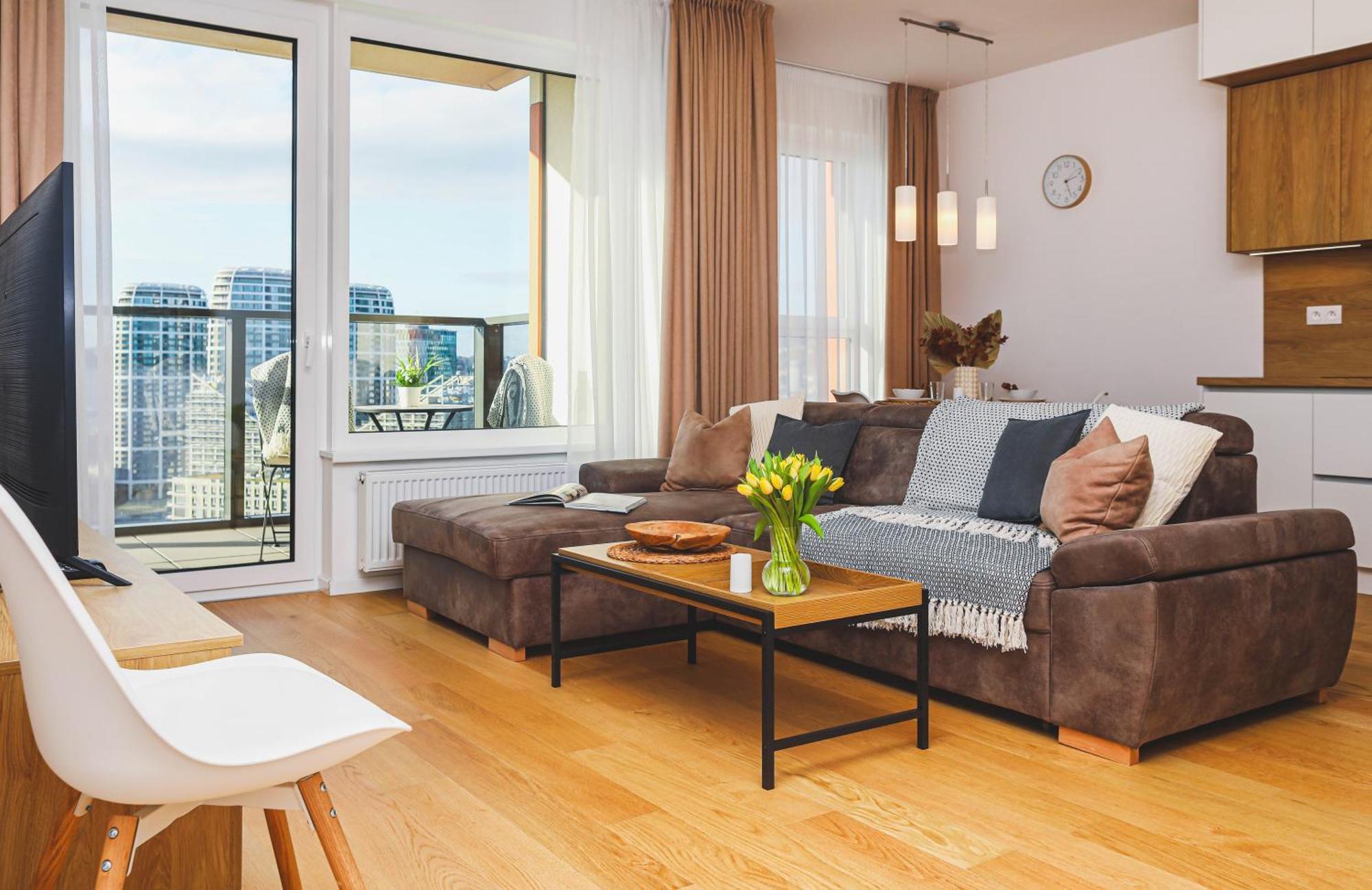 Sag 20Th Floor Klingerka Residence Castle View Free Parking Free Wifi Bratislava Bagian luar foto